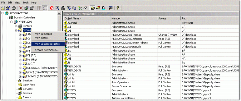 windows server management